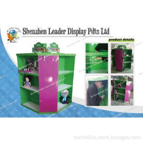 4C print Cardboard Toys Pallet Display for Trade Shows